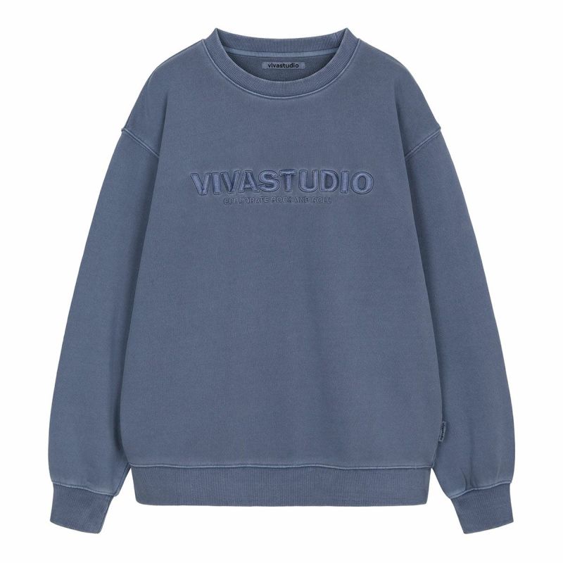 ★関税/送料込★VIVASTUDIO★LOCATION EMBROIDERY CREWNECK LOCATION EMBROIDERY CREWNECK（スウェット）｜VIVASTUDIO（ビバ