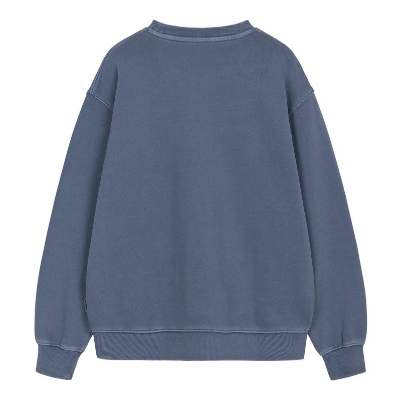 ★関税/送料込★VIVASTUDIO★LOCATION EMBROIDERY CREWNECK LOCATION EMBROIDERY CREWNECK(GLOSSY BLACK) | VIVASTUDIO