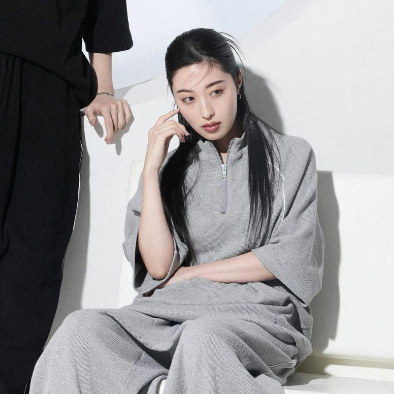 身長：162cm　着用サイズ：Lサイズ