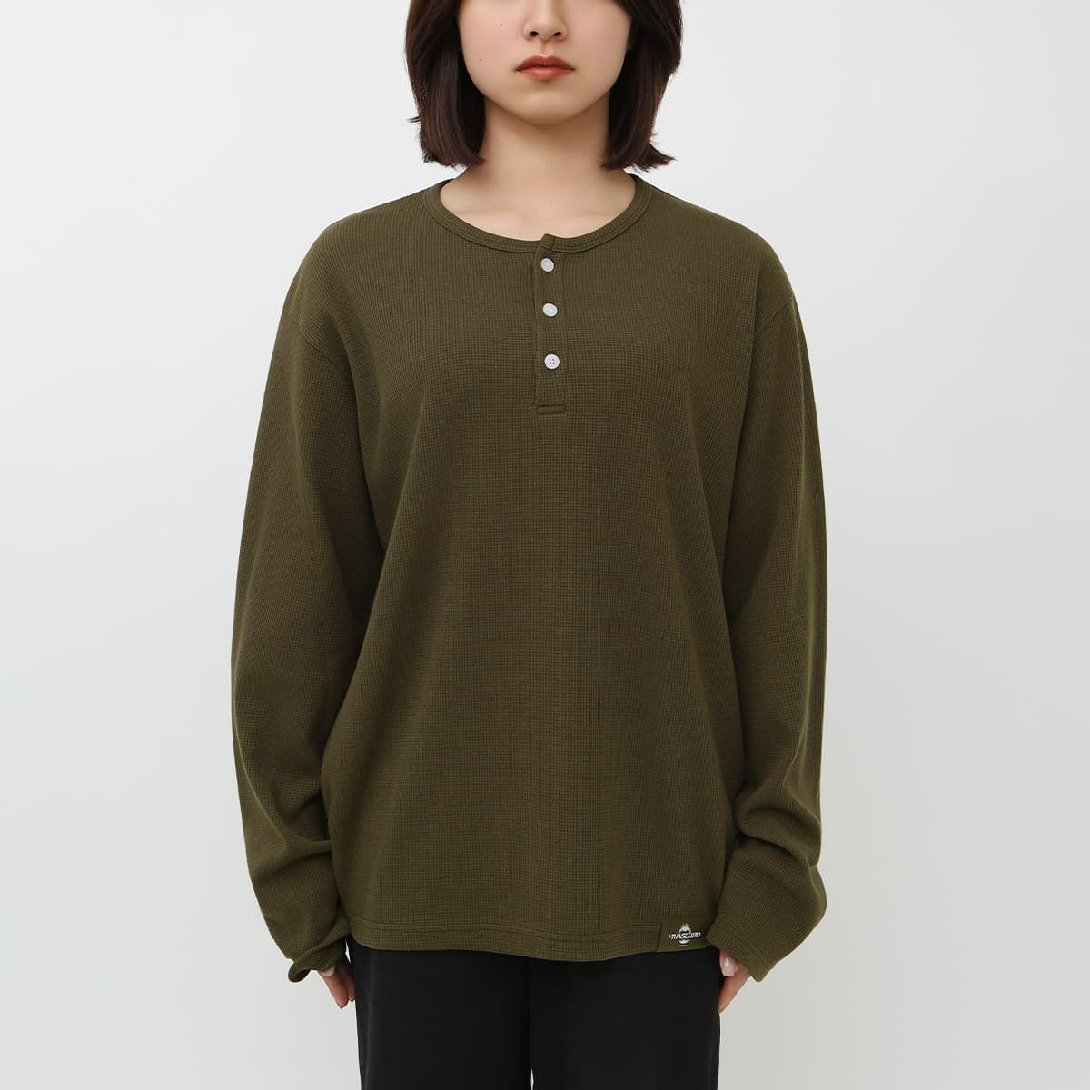 身長：160cm　着用サイズ：Lサイズ