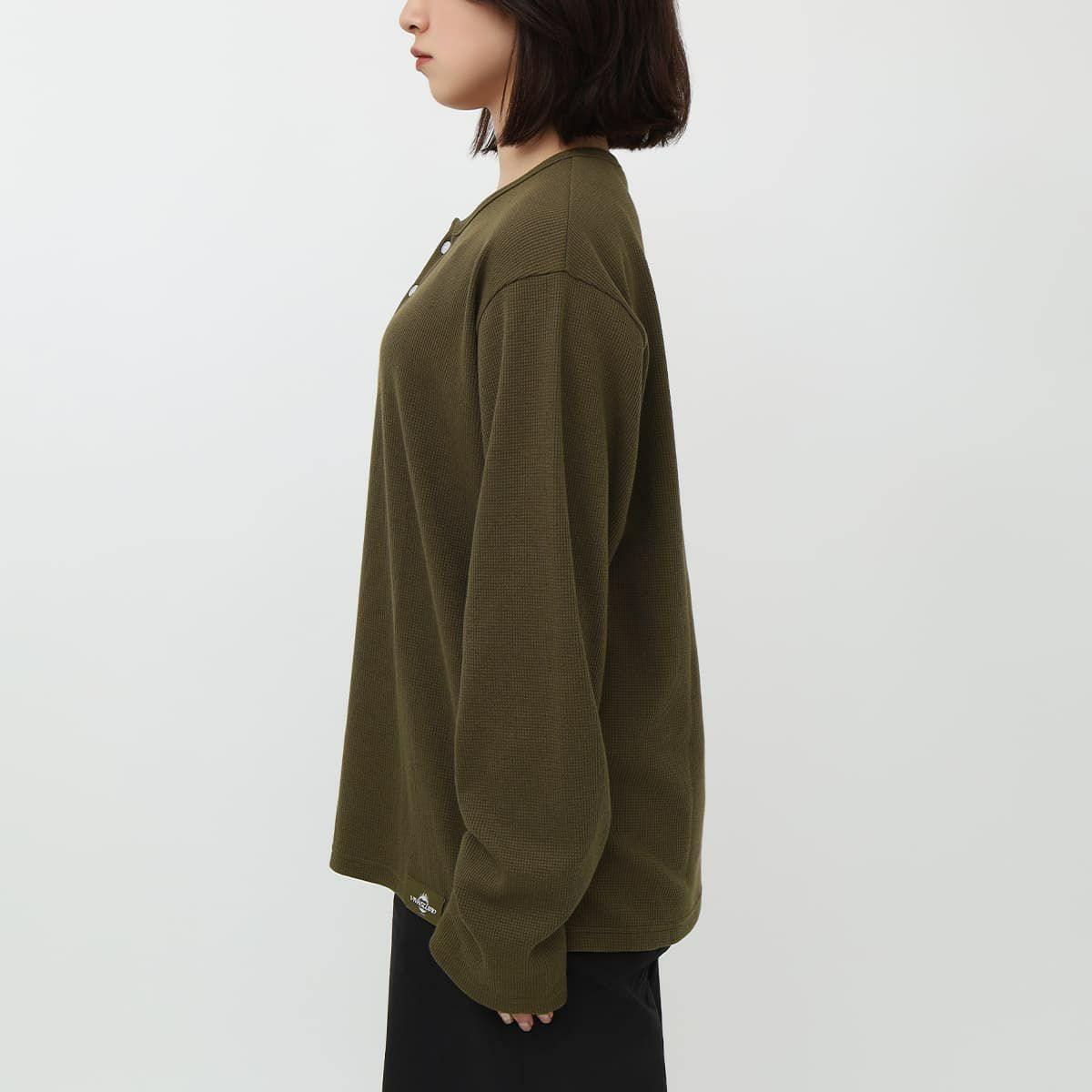 身長：160cm　着用サイズ：Lサイズ