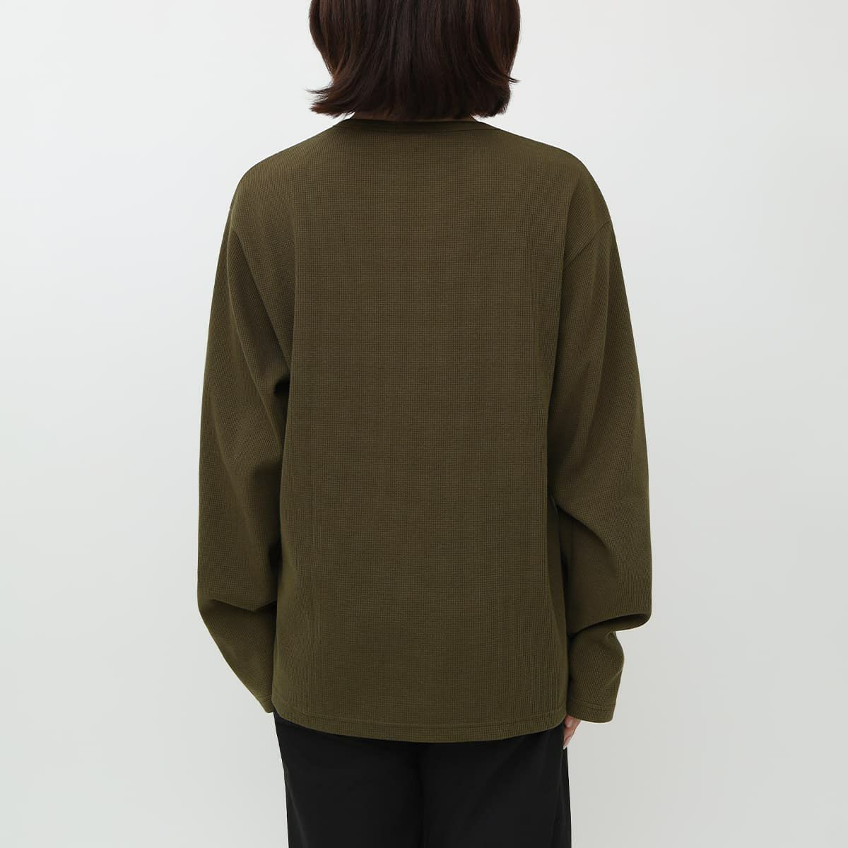 身長：160cm　着用サイズ：Lサイズ