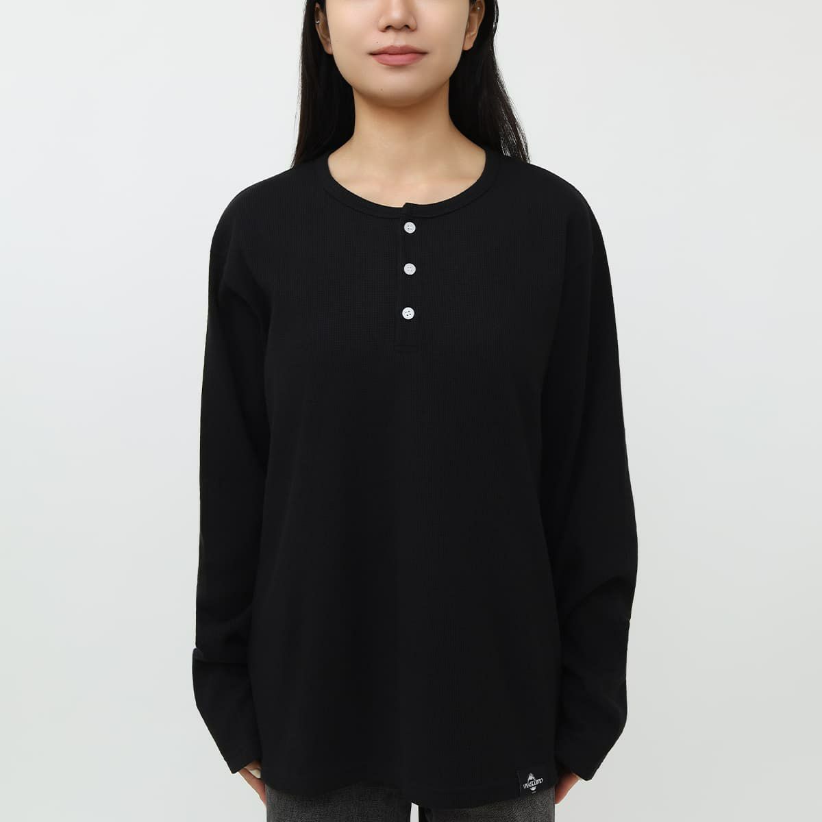 身長：157cm　着用サイズ：Lサイズ