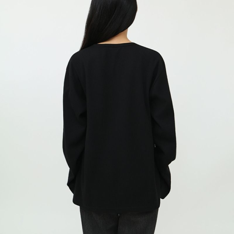 身長：157cm　着用サイズ：Lサイズ